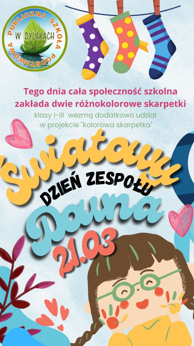 Dzień kolorowej skarpetki